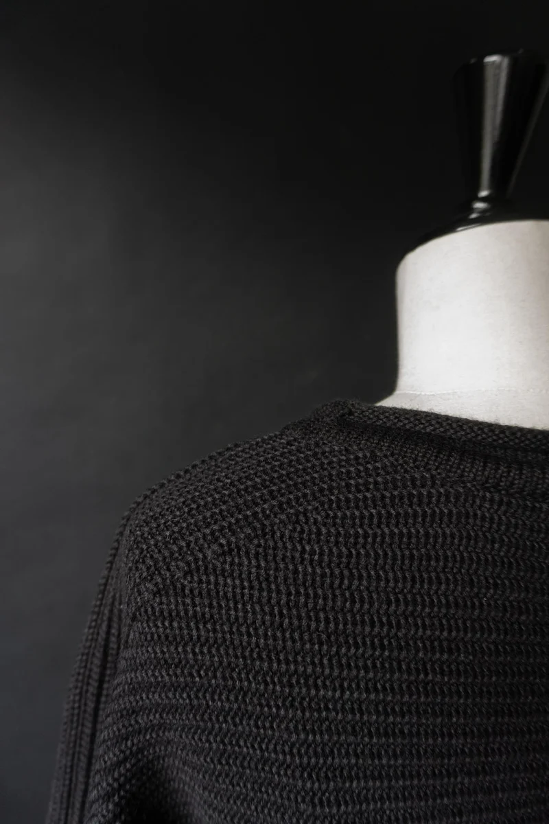 Vintage 90s Carlo Colucci Pullover – Schwarz, XS-S