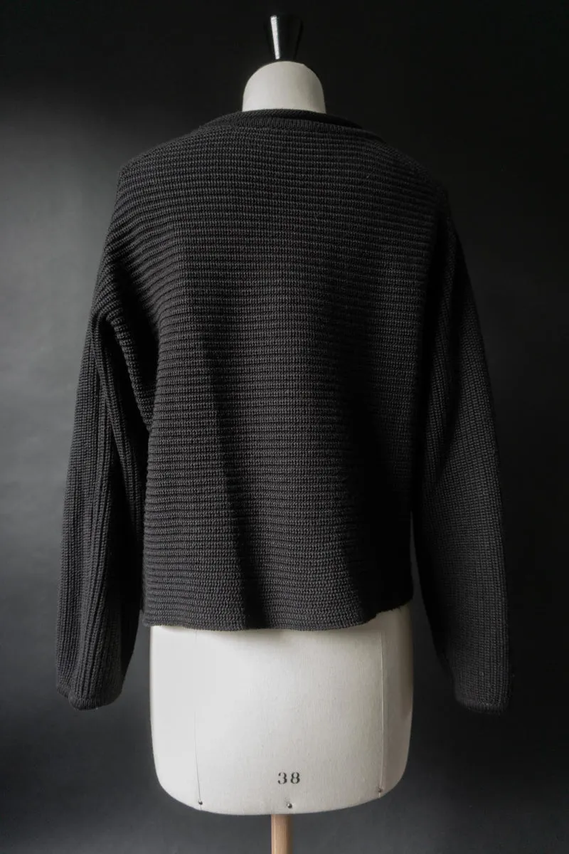 Vintage 90s Carlo Colucci Pullover – Schwarz, XS-S