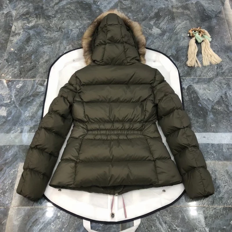 Real Fur Hooded Coat