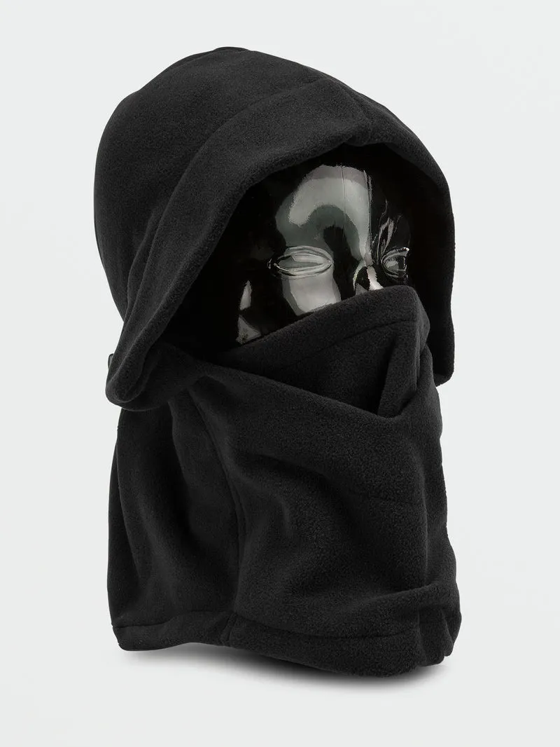 Polar Fleece Hood - Black - (Kids)