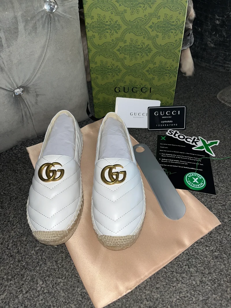 White Leather Pumps