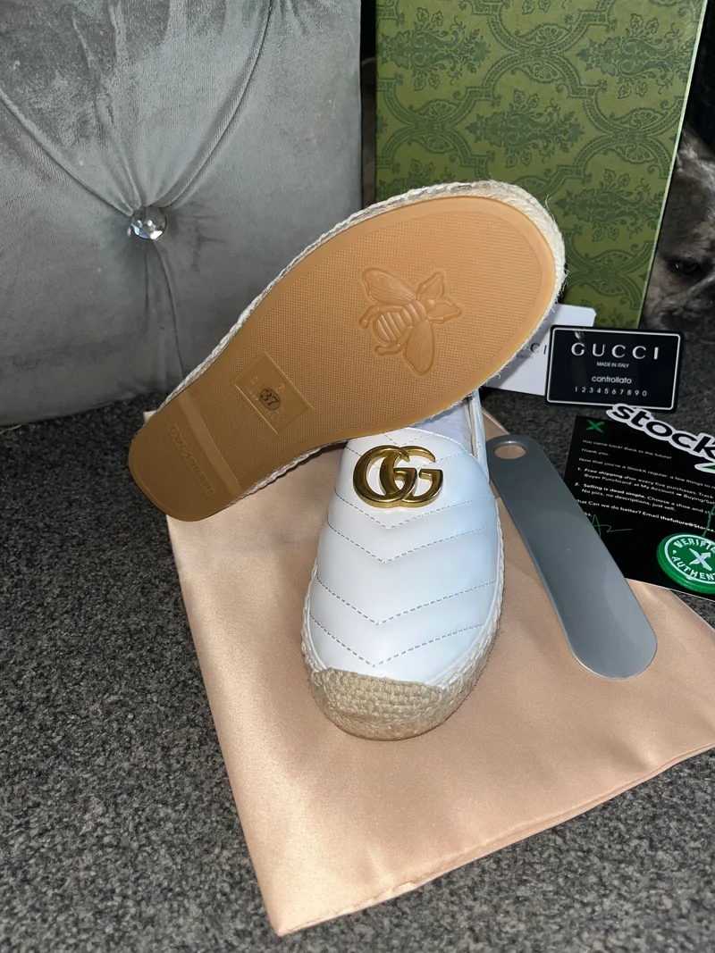 White Leather Pumps