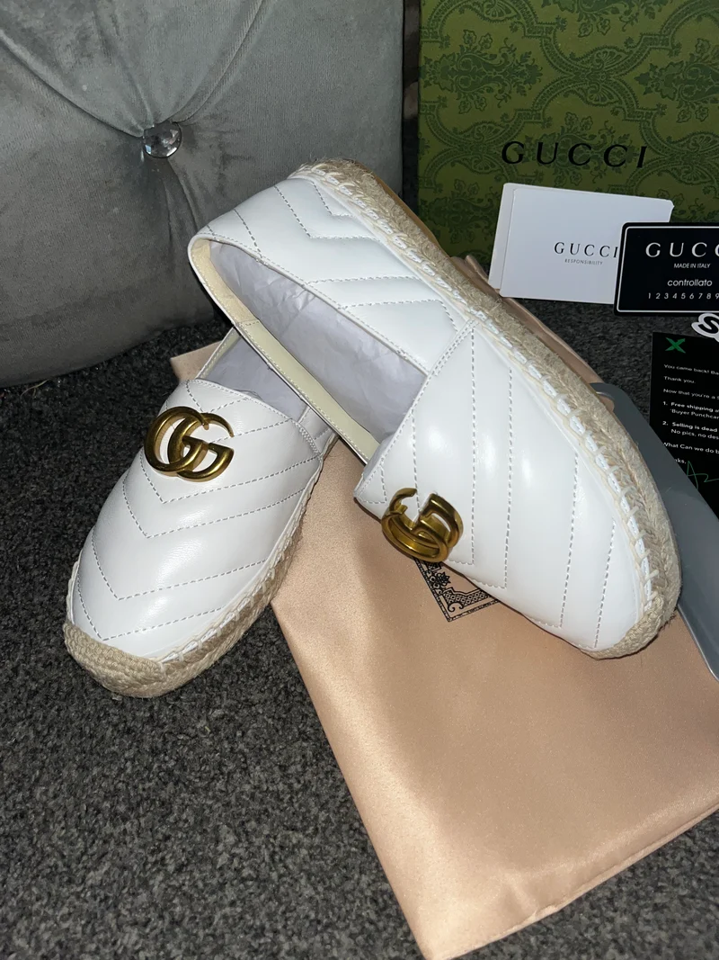 White Leather Pumps