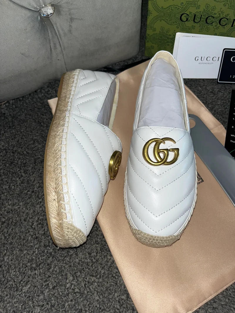 White Leather Pumps