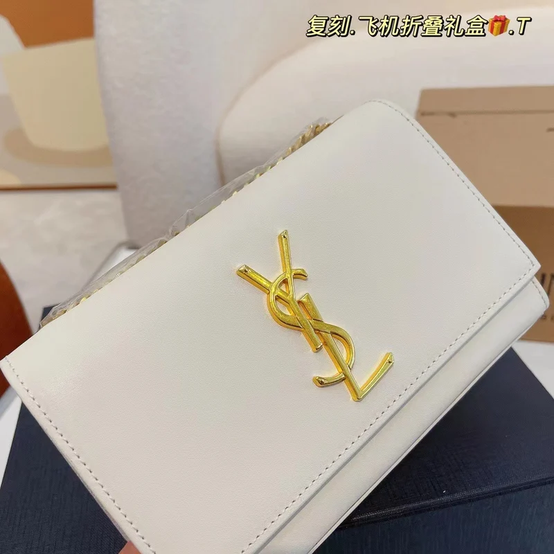 White Leather Clutch Bag
