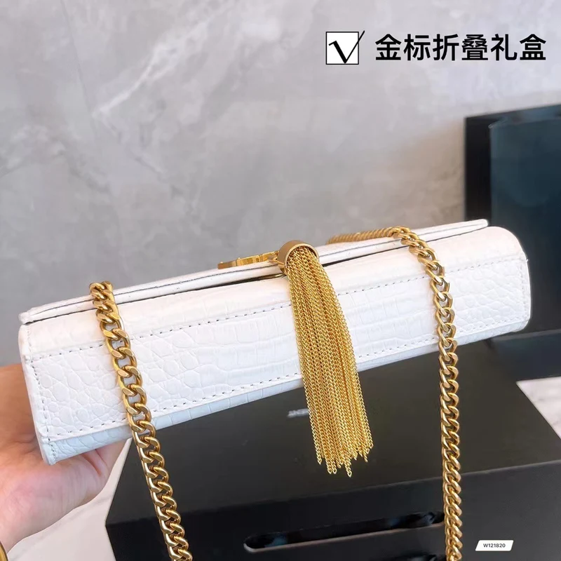 White Snake Print Clutch Bag
