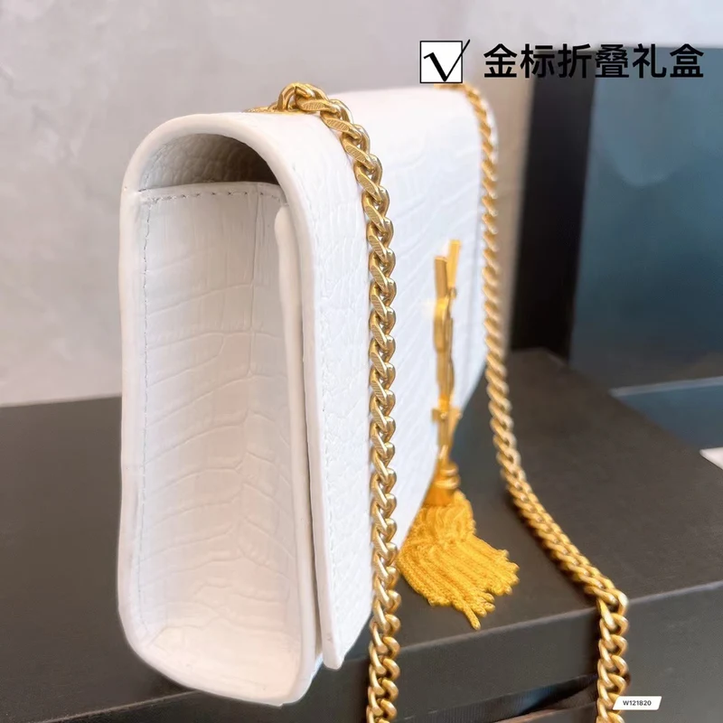 White Snake Print Clutch Bag
