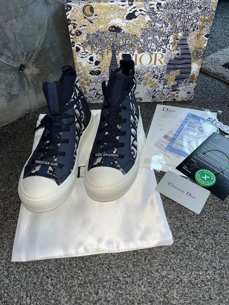 Navy Paris Hightops