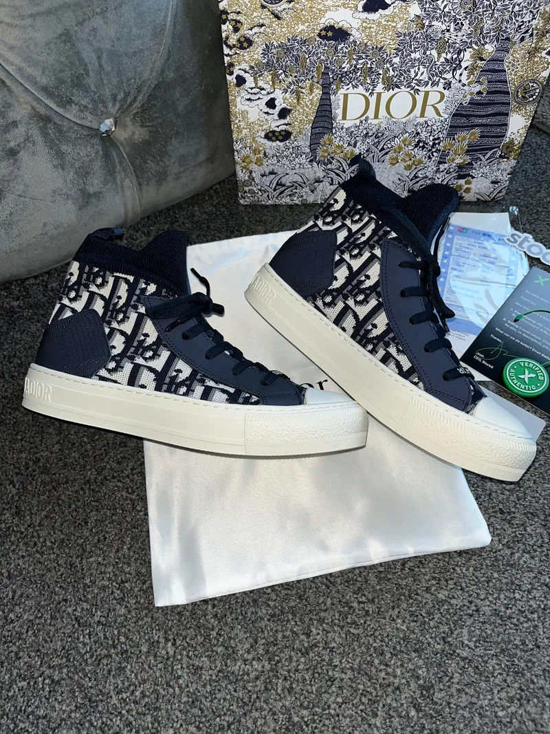 Navy Paris Hightops
