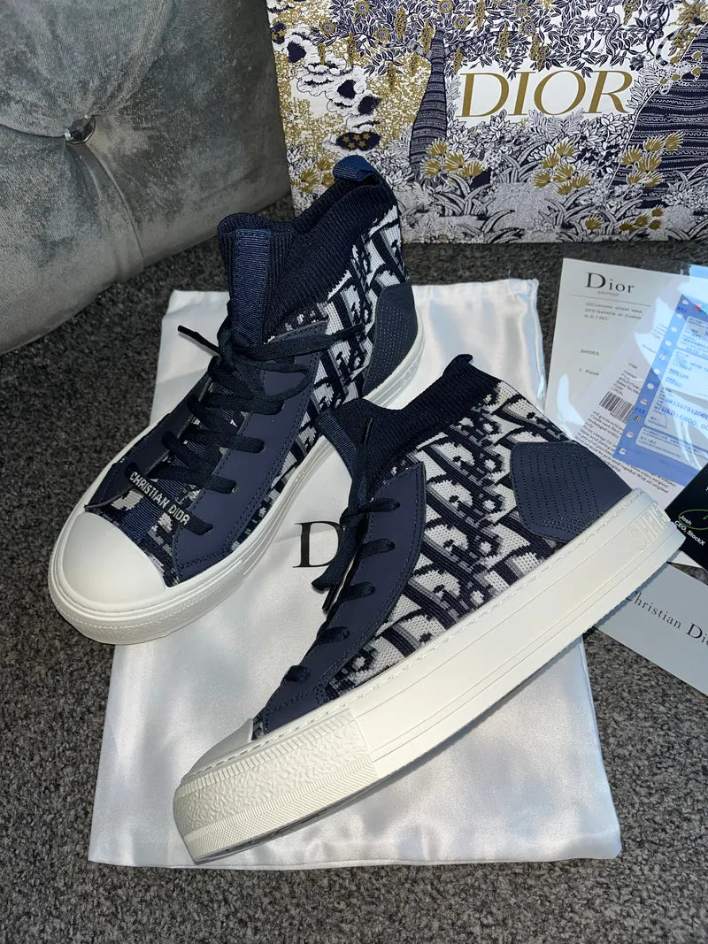 Navy Paris Hightops