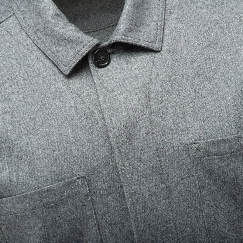 Felted Wool Overshirt