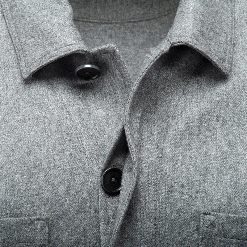 Felted Wool Overshirt