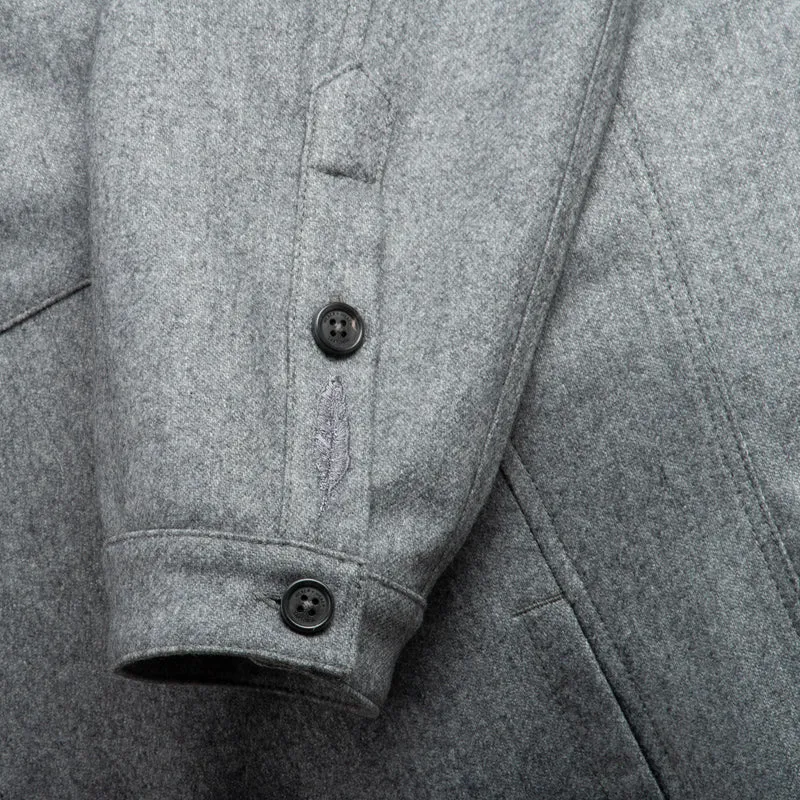 Felted Wool Overshirt