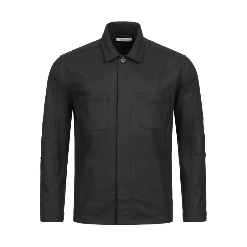 Felted Wool Overshirt