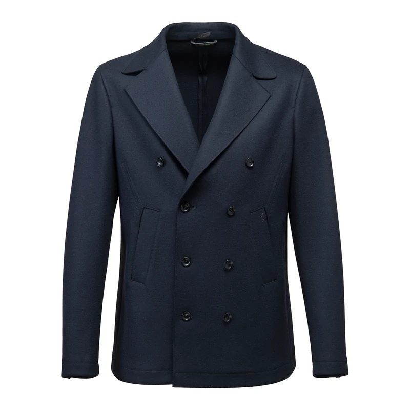 Knit Travel Peacoat