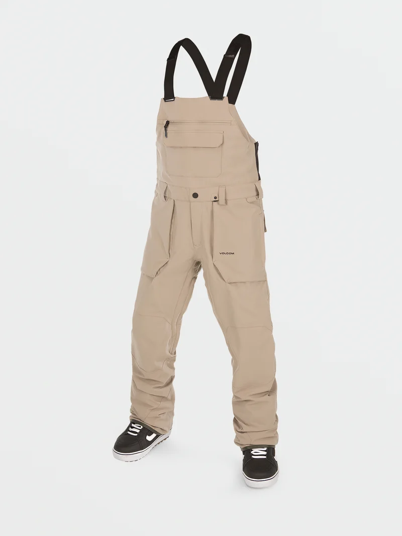 Roan Bib Overall - Dark Khaki