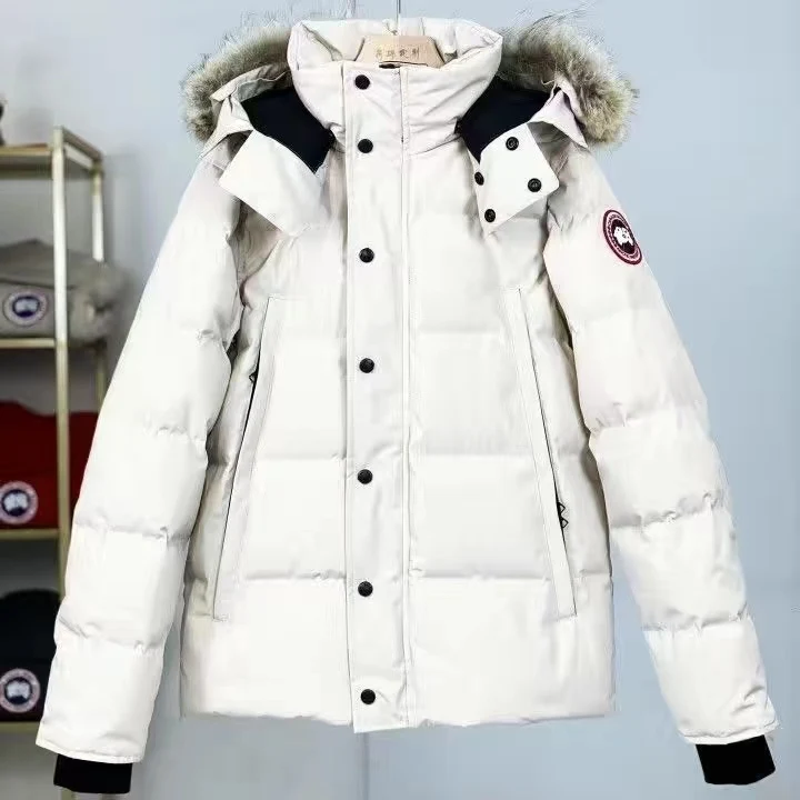 White Goose Coat