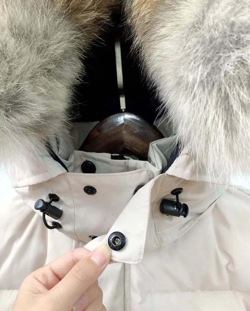 White Goose Coat