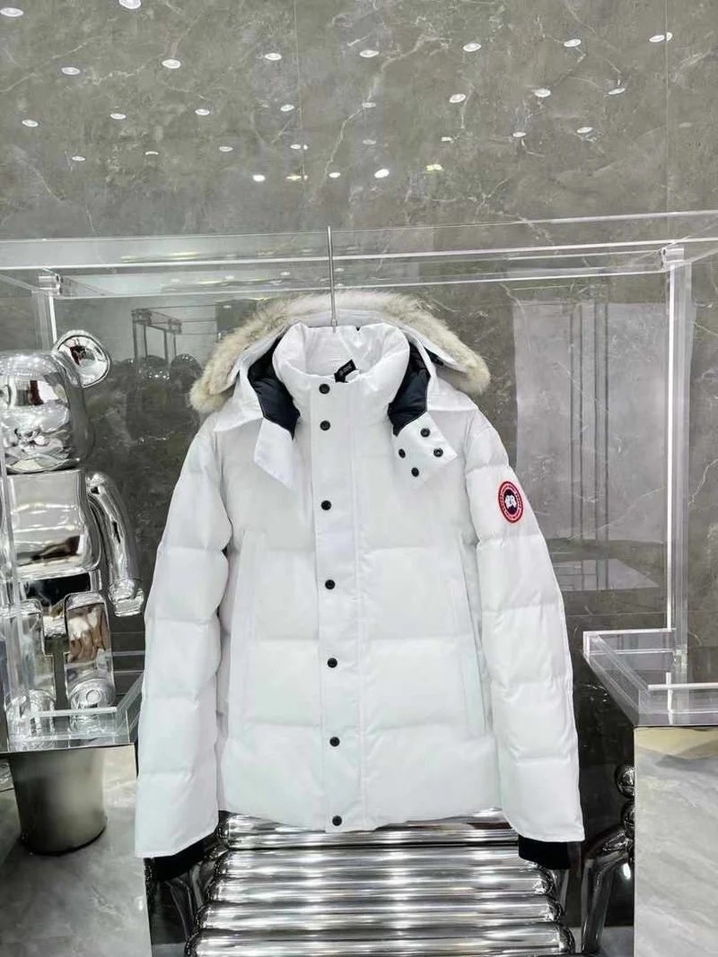 White Goose Coat