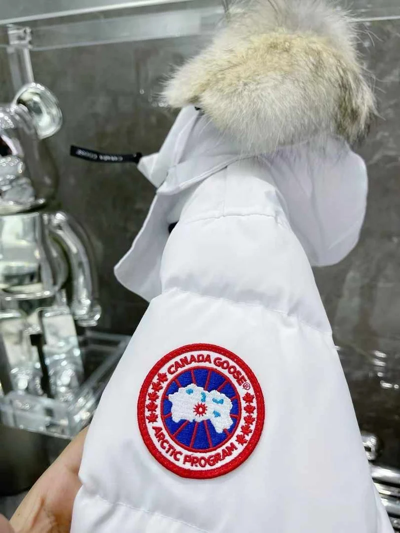 White Goose Coat