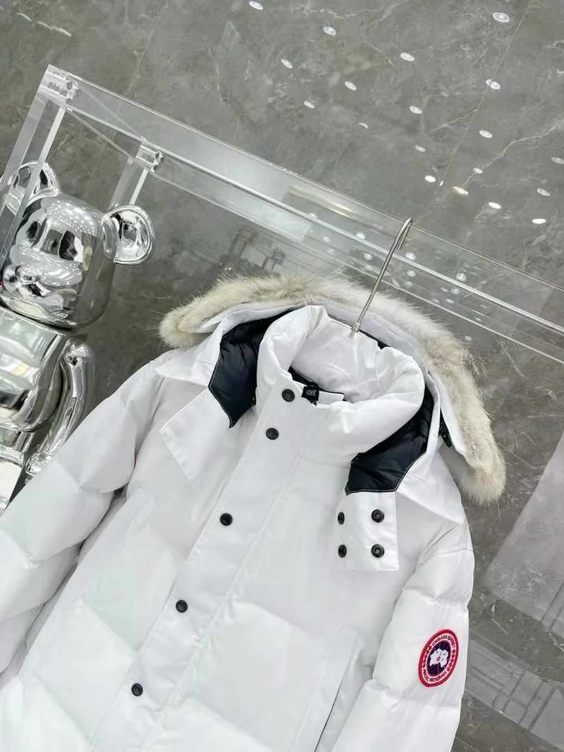 White Goose Coat