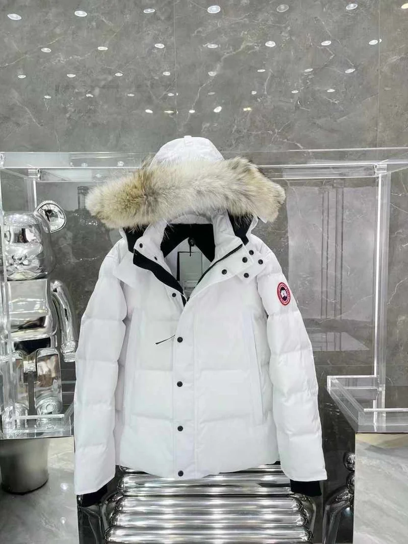 White Goose Coat