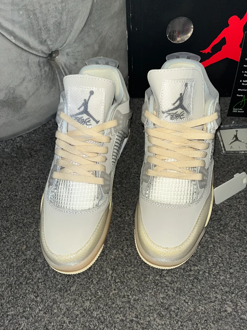 Beige Air Trainers