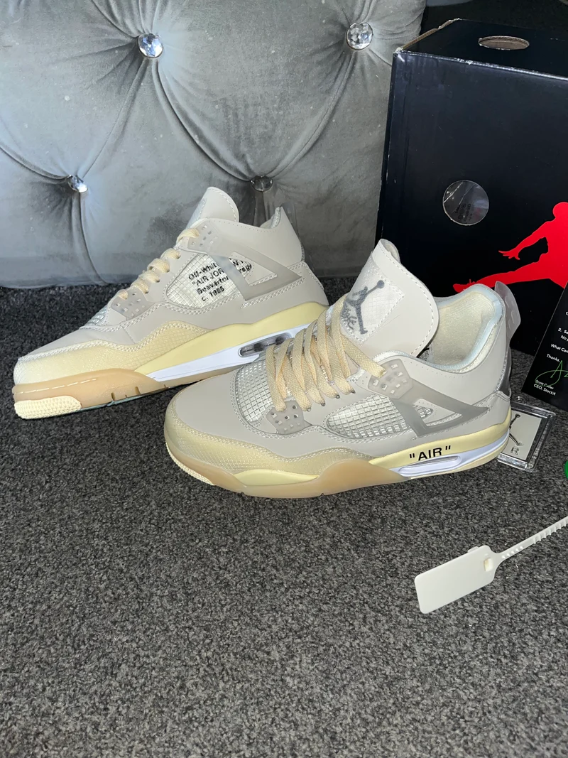 Beige Air Trainers