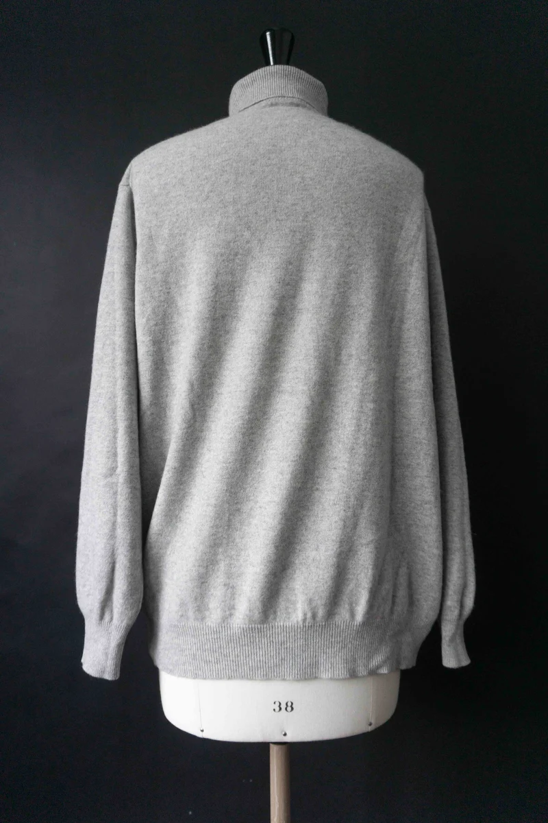Vintage Kaschmir Rollkragen-Pullover, M–L