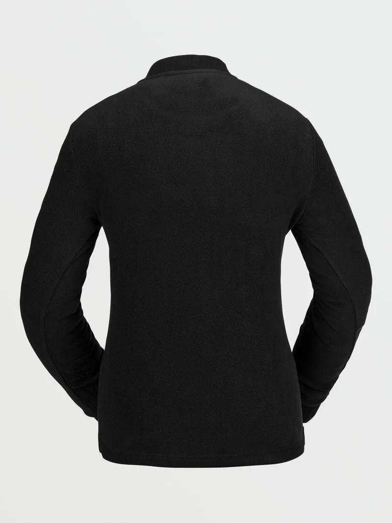 Polar Fleece Sweatshirt - Black