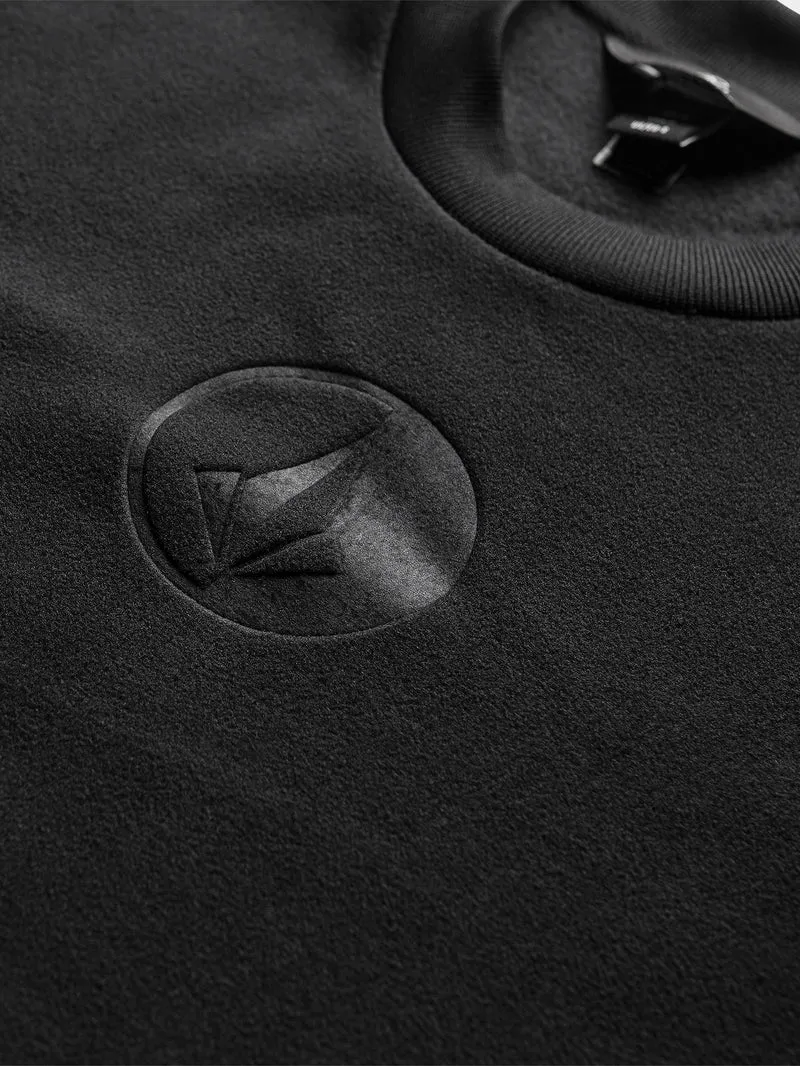 Polar Fleece Sweatshirt - Black