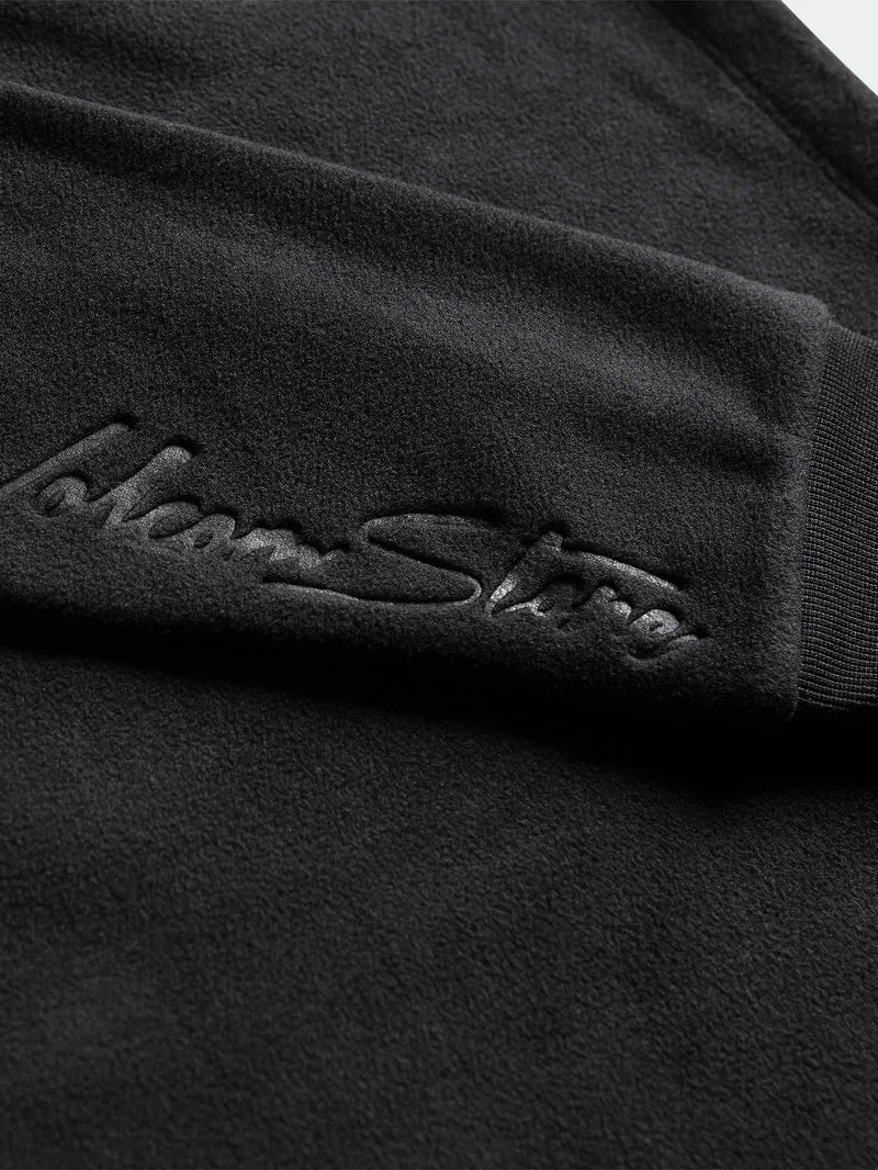 Polar Fleece Sweatshirt - Black