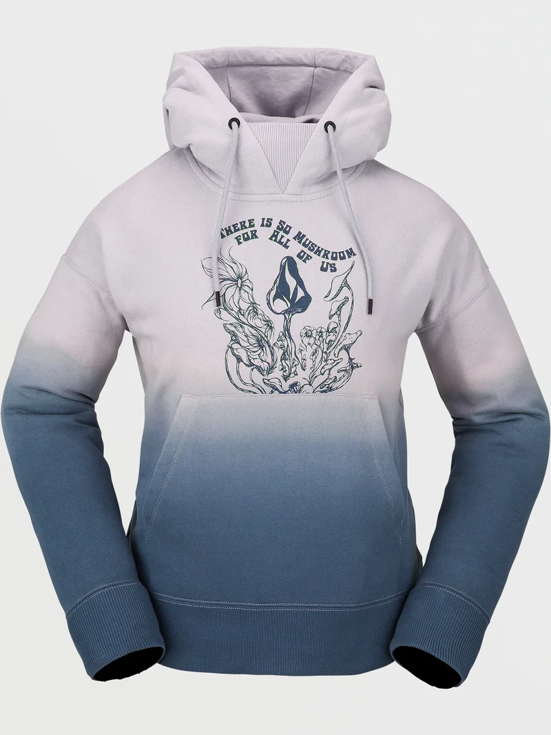 Vol Peak Fleece Hoodie - Petrol Blue