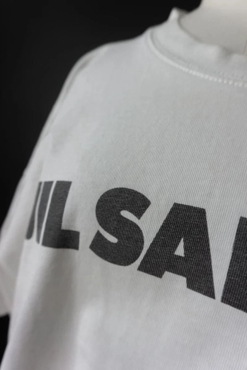 Jil Sander Logo T-Shirt aus Baumwolle – Oversized Fit, S–L