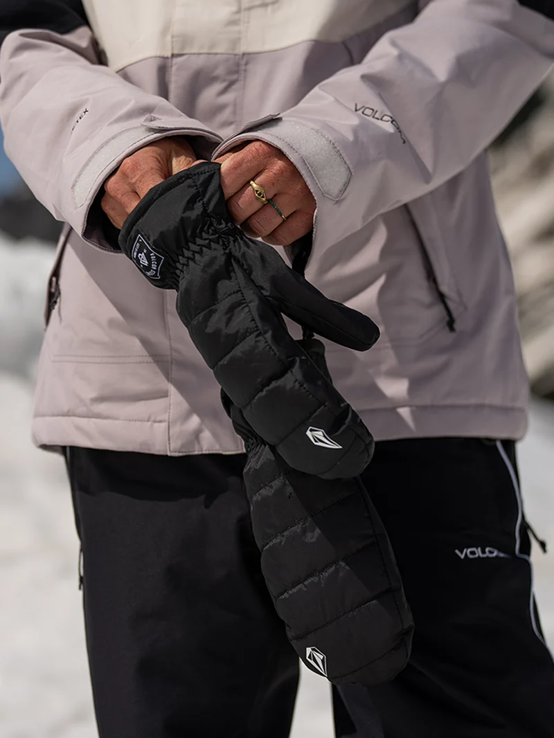 Puff Puff Mittens - Black