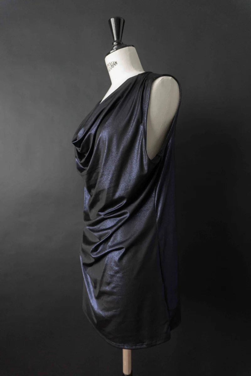 Vintage 90s Wasserfall Top, M–L