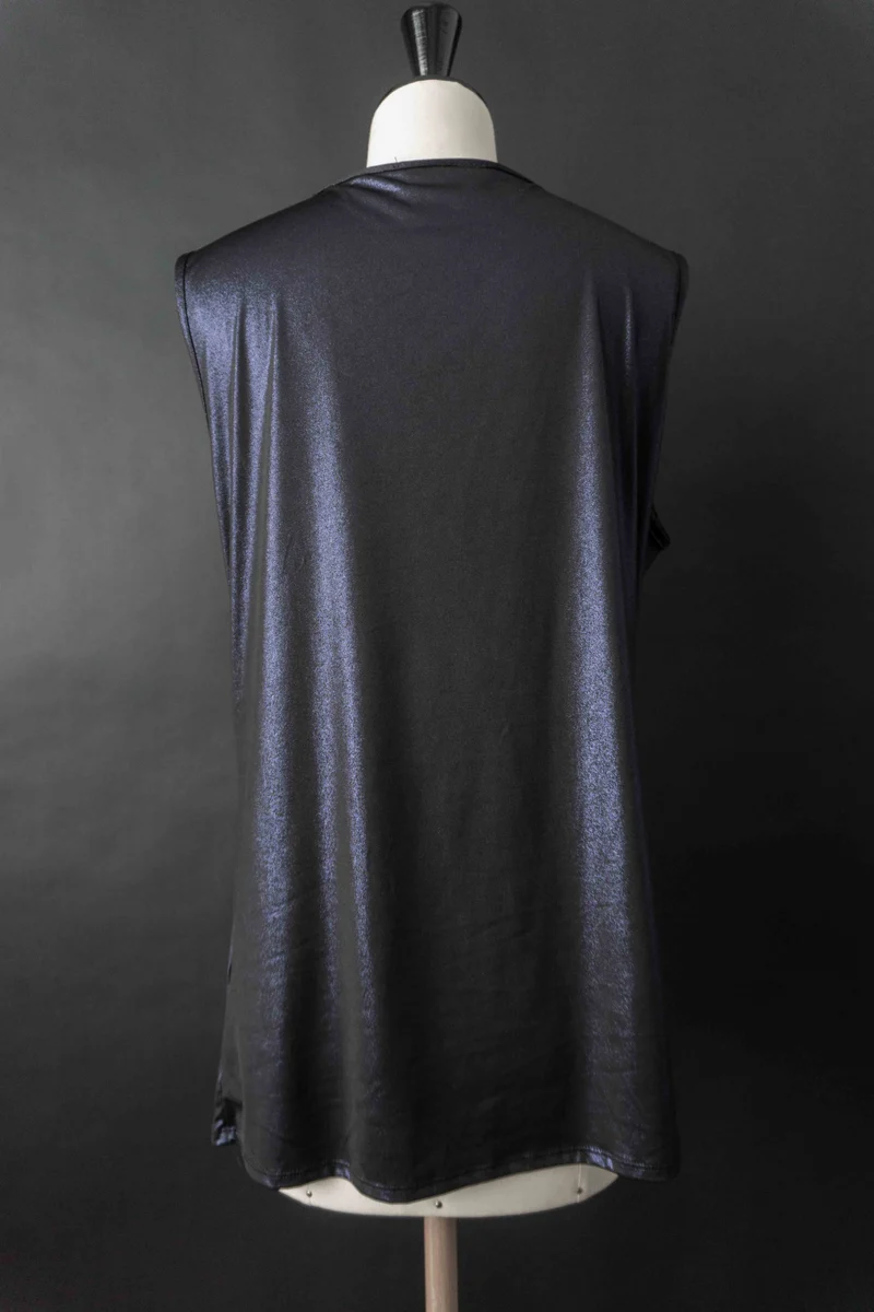 Vintage 90s Wasserfall Top, M–L