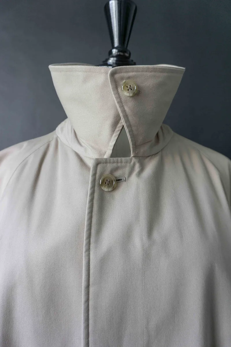 Burberrys Car Coat Beige – Vintage 80s Nova Check, M–L