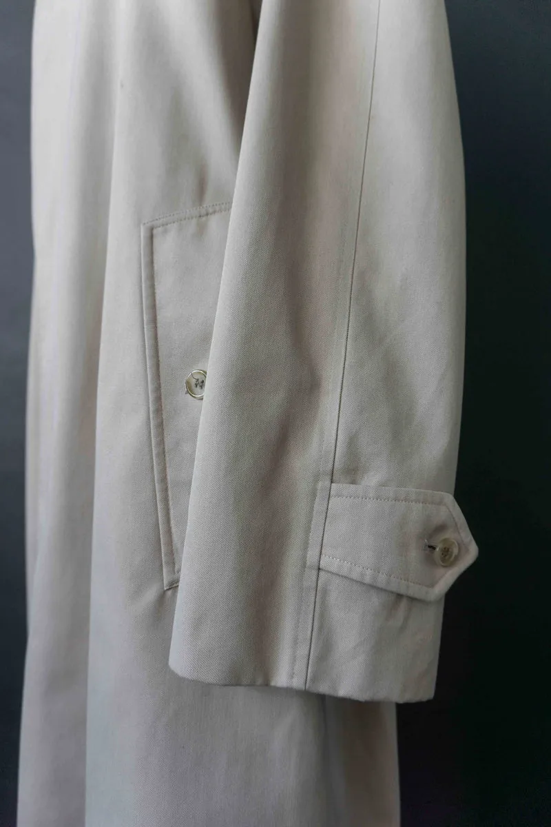 Burberrys Car Coat Beige – Vintage 80s Nova Check, M–L