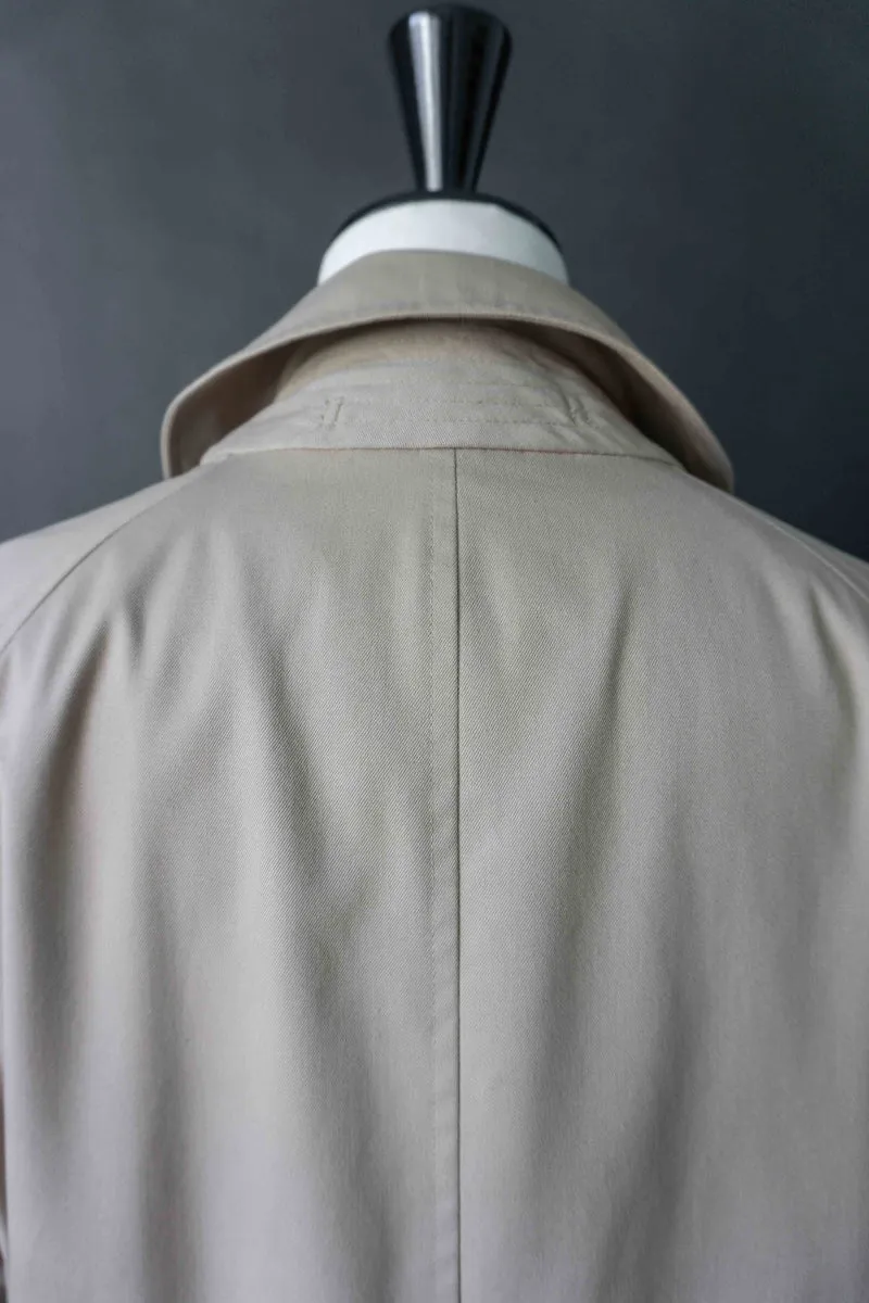Burberrys Car Coat Beige – Vintage 80s Nova Check, M–L