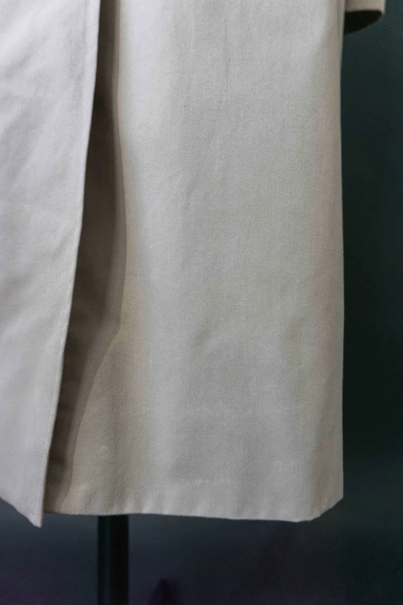 Burberrys Car Coat Beige – Vintage 80s Nova Check, M–L