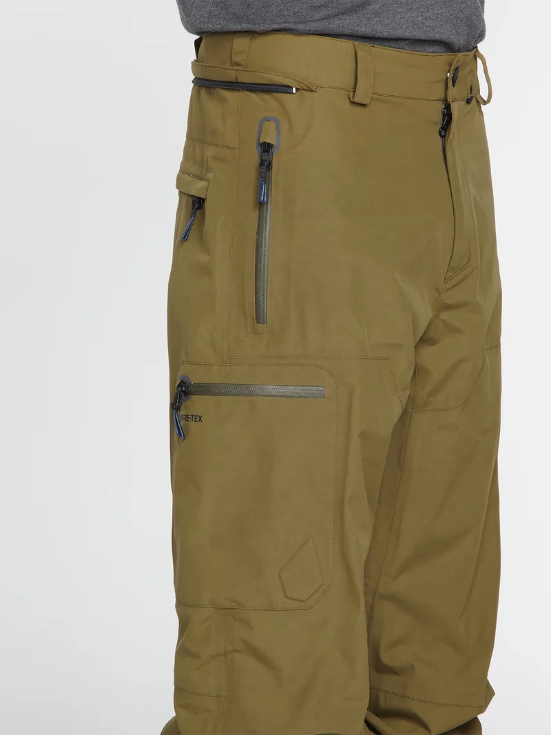 L Gore-Tex Trousers - Dark Teak