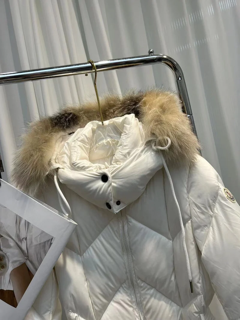 Long Fur Hooded Coat