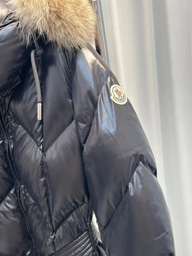 Long Fur Hooded Coat