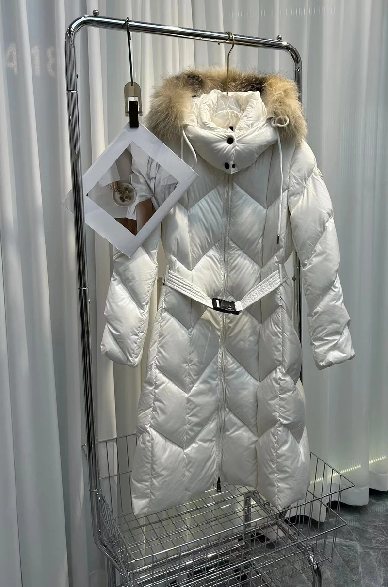Long Fur Hooded Coat