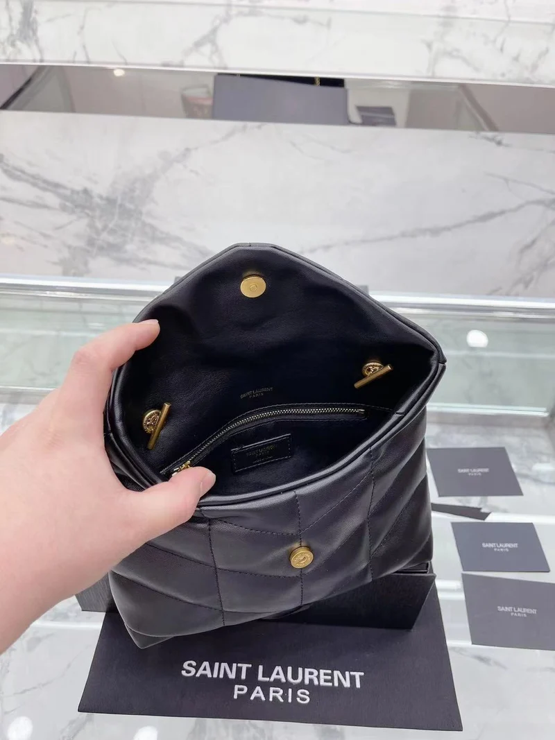 Leather Black Saint Bag