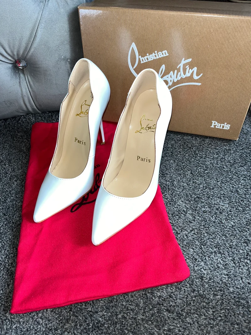 White Red Bottom Heels