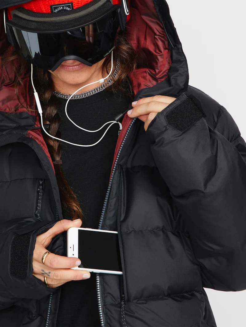 Lifted Down Jacket - Black