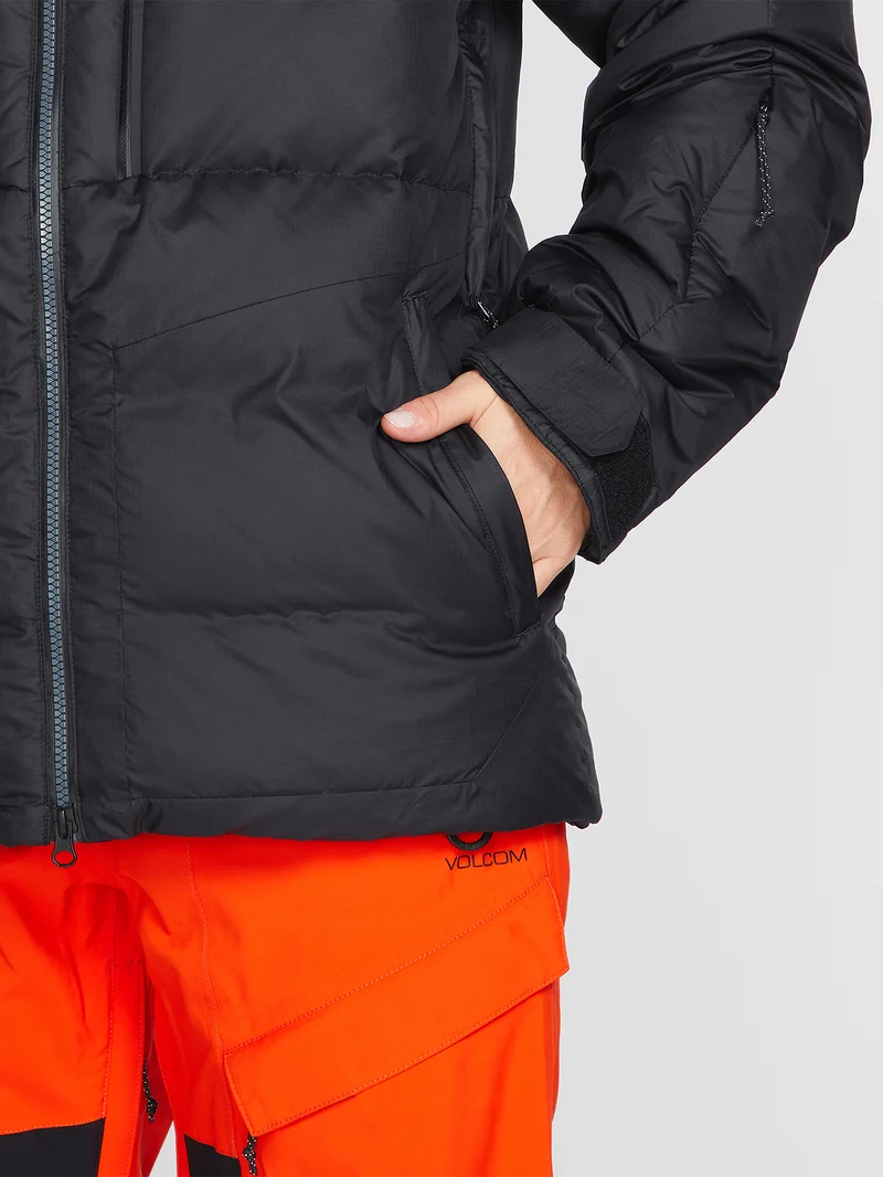 Lifted Down Jacket - Black