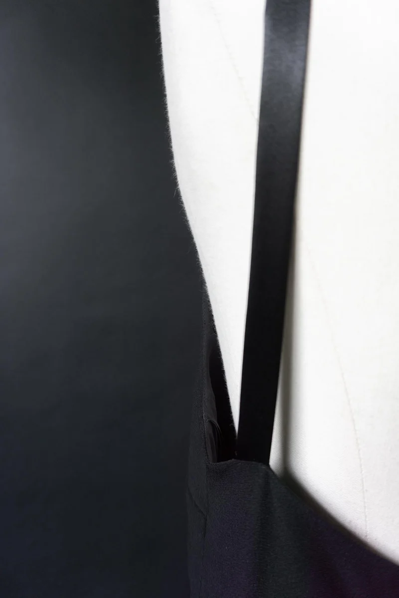 Vintage JOOP Seidentop aus den 90ern in Schwarz, S–M